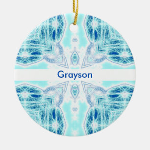 Auf Eiswürfel zur Keramik Ornament