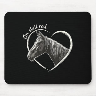 Auf Erholung, Pferdestall für das Herz, Mousepad