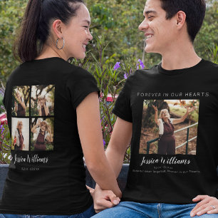 Auf ewig in unseren Herzen 5-Foto-Collage Gede T-Shirt