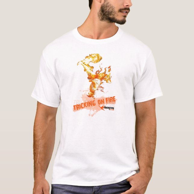 AUF FEUER-BETRÜGEN T-Shirt (Vorderseite)