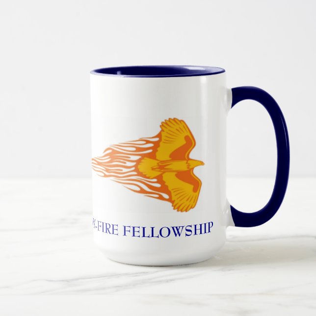 Auf Feuer ON-FIRE STIPENDIUM Tasse (Rechts)