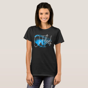 Auf Fleek hübschem Auge und Augenbraue - T-Shirt