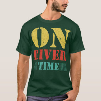 Auf Fluss Time Vintag T-Shirt