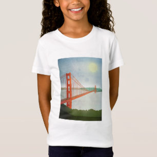 Auf Golden gate bridge T-Shirt