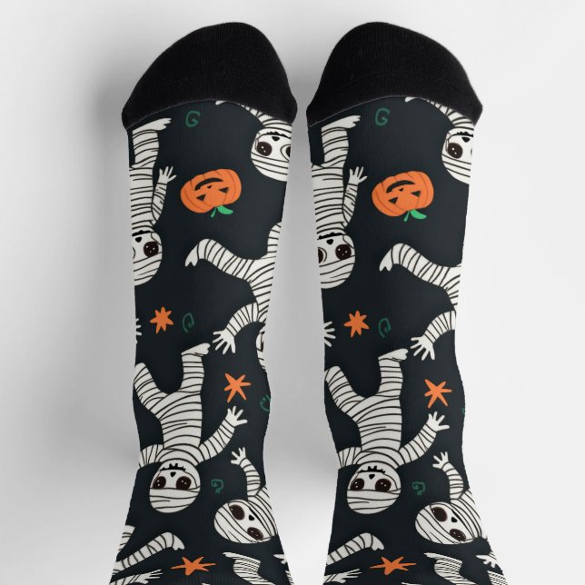 Auf Halloween mit Socken tanzen (Oben)