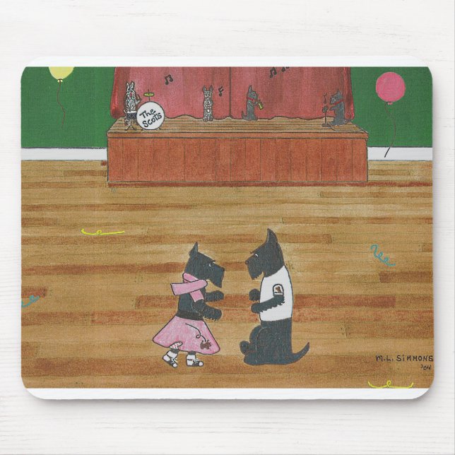 Auf Hop-Scotch Mousepad (Vorne)