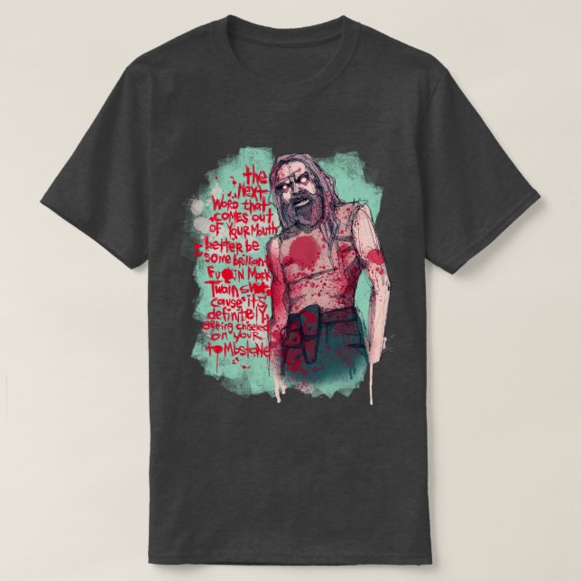 Auf Ihrem Grabstein geprüft T-Shirt (Design vorne)