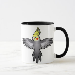 Auf jeden Fall ein Vogel-Mensch (Nymphensittich) Tasse