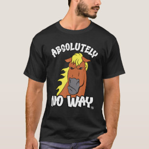 Auf keinen Fall gruselig Haflinger isabel Pferd od T-Shirt