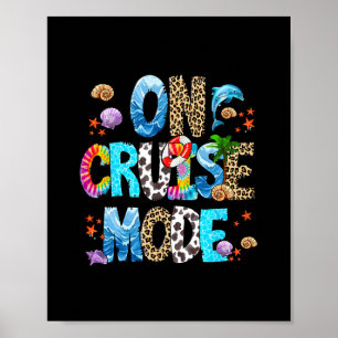 Auf Kreuzfahrt-Modus-Tee passend zur Kreuzfahrt Bo Poster