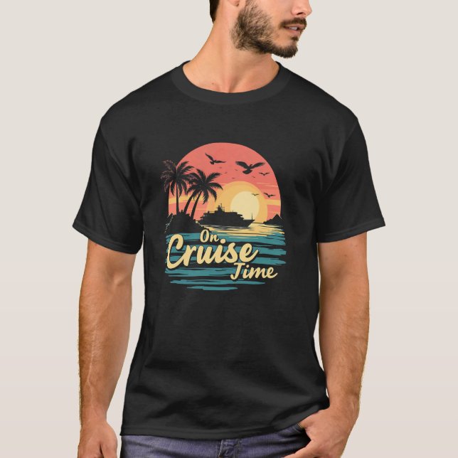 Auf Kreuzfahrt T-Shirt (Vorderseite)