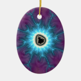 Auf Mandelbrot Shocking Fraktal Abstrakt schalten Keramik Ornament