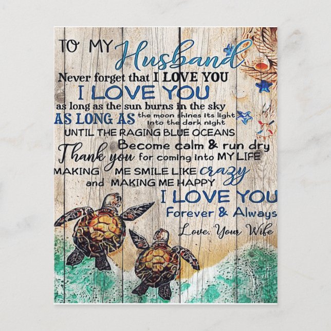 Auf mein Männergeschenk, Personalisiertes Geschenk Flyer (Vorne)