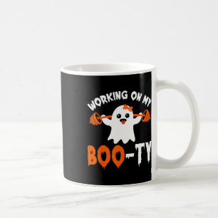 Auf meinem Boo-ty-Gym-Hintern Boo-tee Ghost Pun Me Kaffeetasse