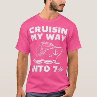 Auf meinem Weg in den 70er-Bootsführer 70th Bi T-Shirt