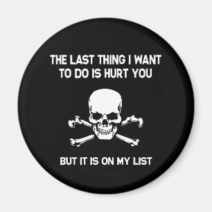 Auf meiner Liste Magnet