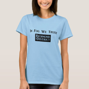 "Auf Nebel vertrauen wir" - Damen-T - Shirt