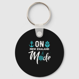 Auf Neuseeland Mode Kreuzfahrt Shirt Neuseelands T Schlüsselanhänger