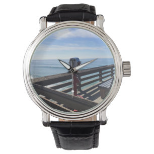 Auf Newport Pier, Newport Beach, Kalifornien Armbanduhr