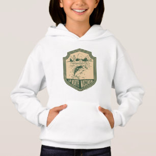 Auf Nordwisconsin Abzeichen Hoodie