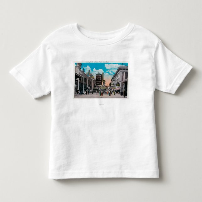 Auf Ozean-Front, Ozean-Park Nord schauen Kleinkind T-shirt (Vorderseite)