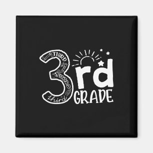 Auf Platz 3 des Lehrerplatzes und Stufe B Magnet