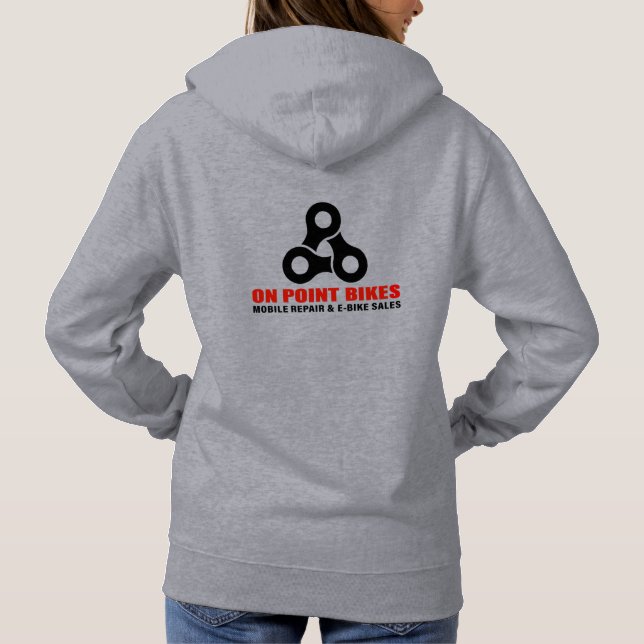 Auf Point Bikes Custom Hoodie (Rückseite)