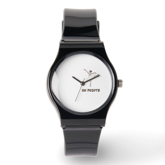 Auf Pointe Watch Armbanduhr (Vorderseite)