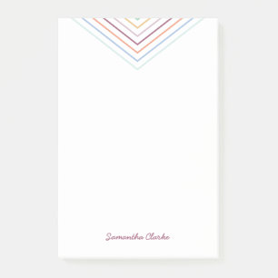 Auf Punkt-(groß) - Pflaume Post-it Klebezettel