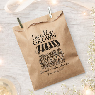 Auf regionalem Anbau basierende Kraft-Geschenktüte Geschenktütchen