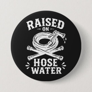 Auf Schläuchwasser großgezogen Button