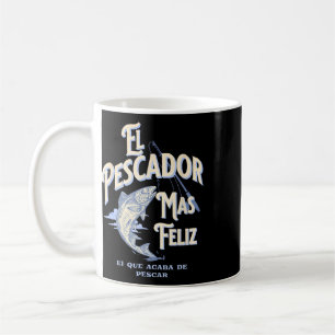 Auf Spanisch für glücklichen Angler Lustiger spani Kaffeetasse