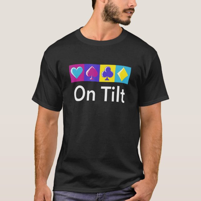 Auf TilCasino Poker Gambling Poker Gambler T-Shirt (Vorderseite)