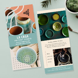 Auf Trend Creative Marketing Rack Card Werbekarte