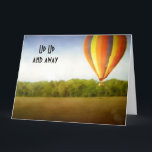 Auf und ab = 40. BIRTHTAG Karte<br><div class="desc">Große Karte und Spaß für die Heißluftballon-Enthusiast in Your Life :) Personalisieren Sie sich auf JEDES Alter und haben Spaß,  diese niedliche Karte heute zu senden.</div>