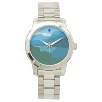Auf und ab armbanduhr