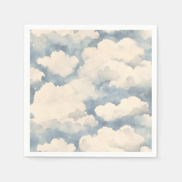 Auf und ab Ballon Geburtstag Serviette