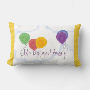 Auf und ab Balloons Kissen