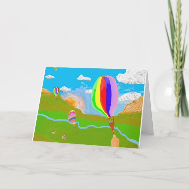 Auf und ab karte (Vorderseite)