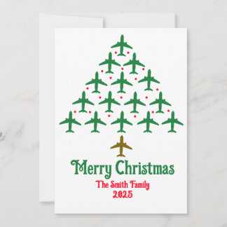 Auf und ab Weihnachten Einladung