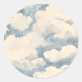 Auf- und Abreise Geburtstagsparty Runder Aufkleber