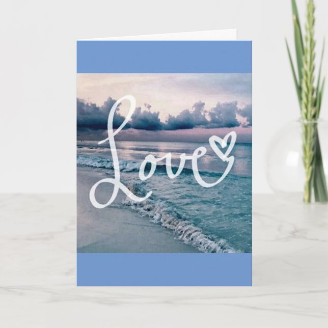 AUF UNSERER "ANNIVERSARY" LIEBE SIE/LIEBE UNS! KARTE (Vorderseite)