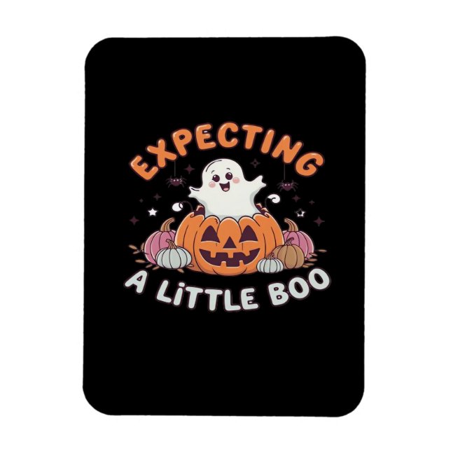 Auf wenig Boo zu warten Magnet (Vertikal)