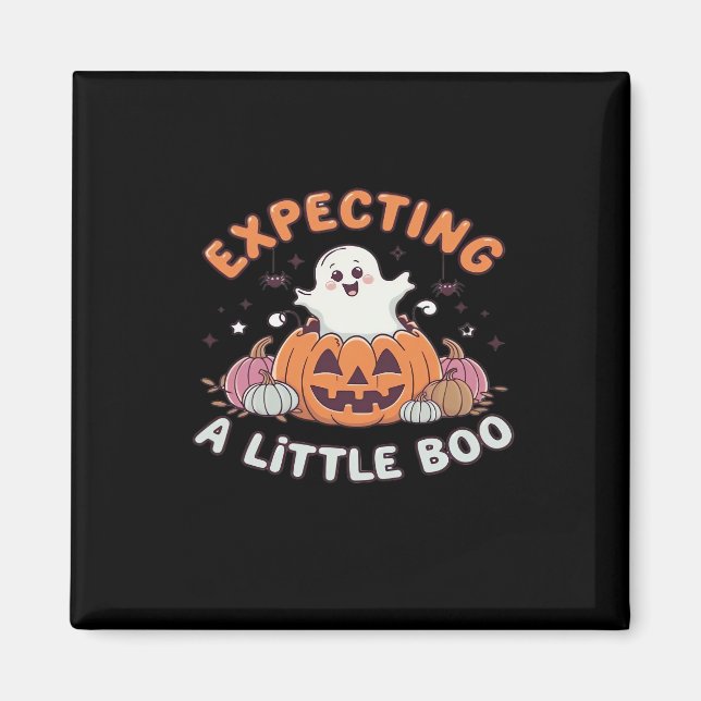Auf wenig Boo zu warten Magnet (Vorne)