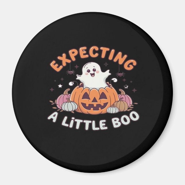 Auf wenig Boo zu warten Magnet (Vorne)