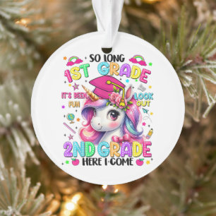 Auf Wiedersehen 1. Klasse 2. Klasse ich komme Ornament