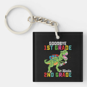 Auf Wiedersehen 1. Klasse Hallo 2. Klasse T Rex Di Schlüsselanhänger