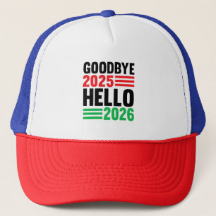 Auf Wiedersehen 2025, Hallo 2026: Happy New Year 2 Truckerkappe