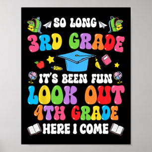 Auf Wiedersehen 3. Klasse Abschluss 4. Klasse ich  Poster