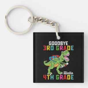 Auf Wiedersehen 3. Klasse Hallo 4. Klasse T-Rex Di Schlüsselanhänger